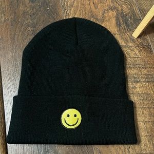 NWOT! Smiley Face Beanie!